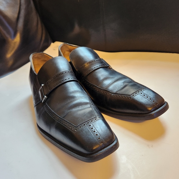 Louis Vuitton black loafers size 8.5 in VGUC - Picture 2 of 12